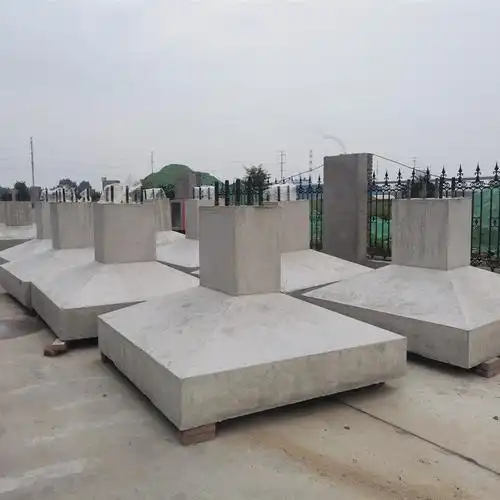 供应预制混凝土独立基础 预制水泥基础墩 预制基础