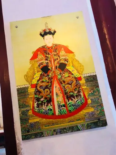孝庄太后像