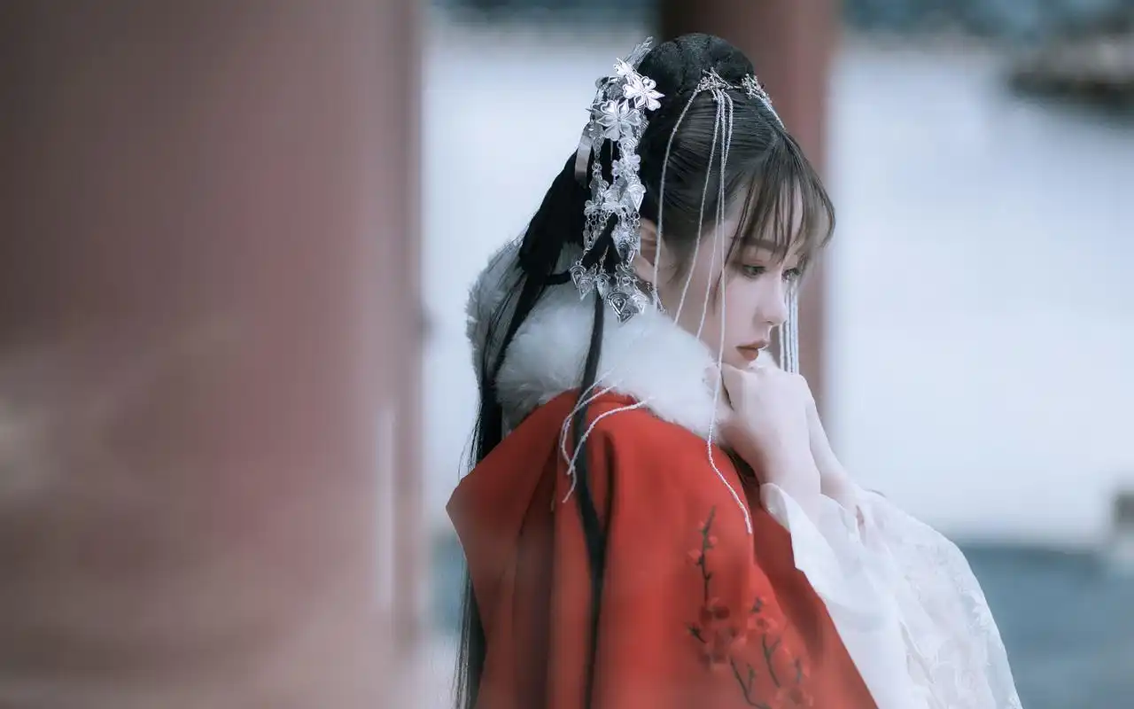 古风仙气美女唯美高清桌面壁纸高清大图预览1920x1200_美女壁纸下载_