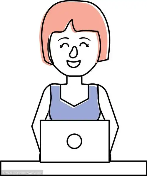 有笔记本电脑的职业女商人