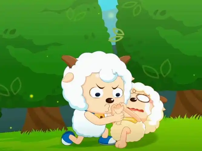 哇塞喜羊羊可真是太宠了吧#喜懒cp  #喜羊羊与灰太狼