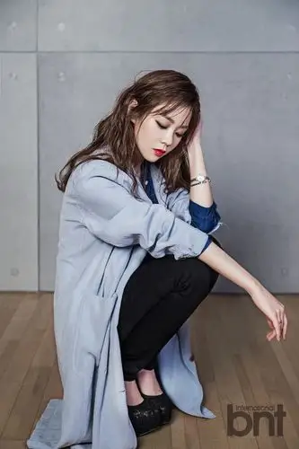 kara韩胜妍拍写真 学院风清纯可人