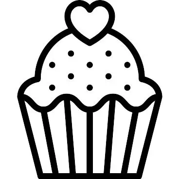 可爱的蛋糕saint-valentine-lineal-icons