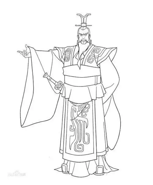 四大美女之一的怎么画三国时期吴国美女大乔卡通儿童简笔画古典简笔画