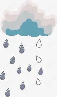 阴天简笔画 阴天简笔画图片