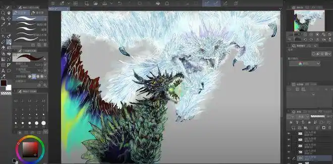 冰龙|黑魔|龙身|翠绿色_网易订阅