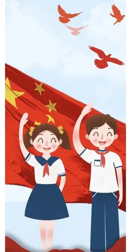 "桥西教育疫情防控"之五里庄小学|线上云升旗 厚植家国情