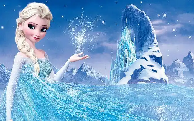 冰雪奇缘——艾莎(elsa)高清电脑壁纸