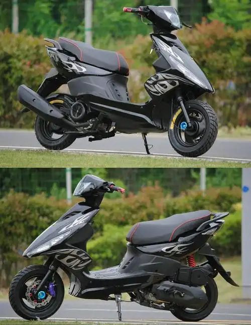 鬼火一代踏板车125cc摩托车鬼火踏板车125摩托车燃油踏板助力125踏板