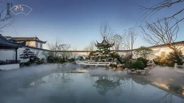 东方心 世界境 桃李春风 中式两层小独栋 中粮北纬绿城青竹园