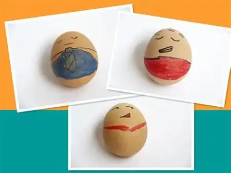 家我爱简笔画共2册宝宝涂色本画画书儿童早教绘鸡蛋简笔画图片15张(第