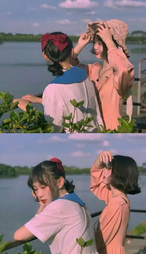 闺蜜意境小清新治愈系壁纸