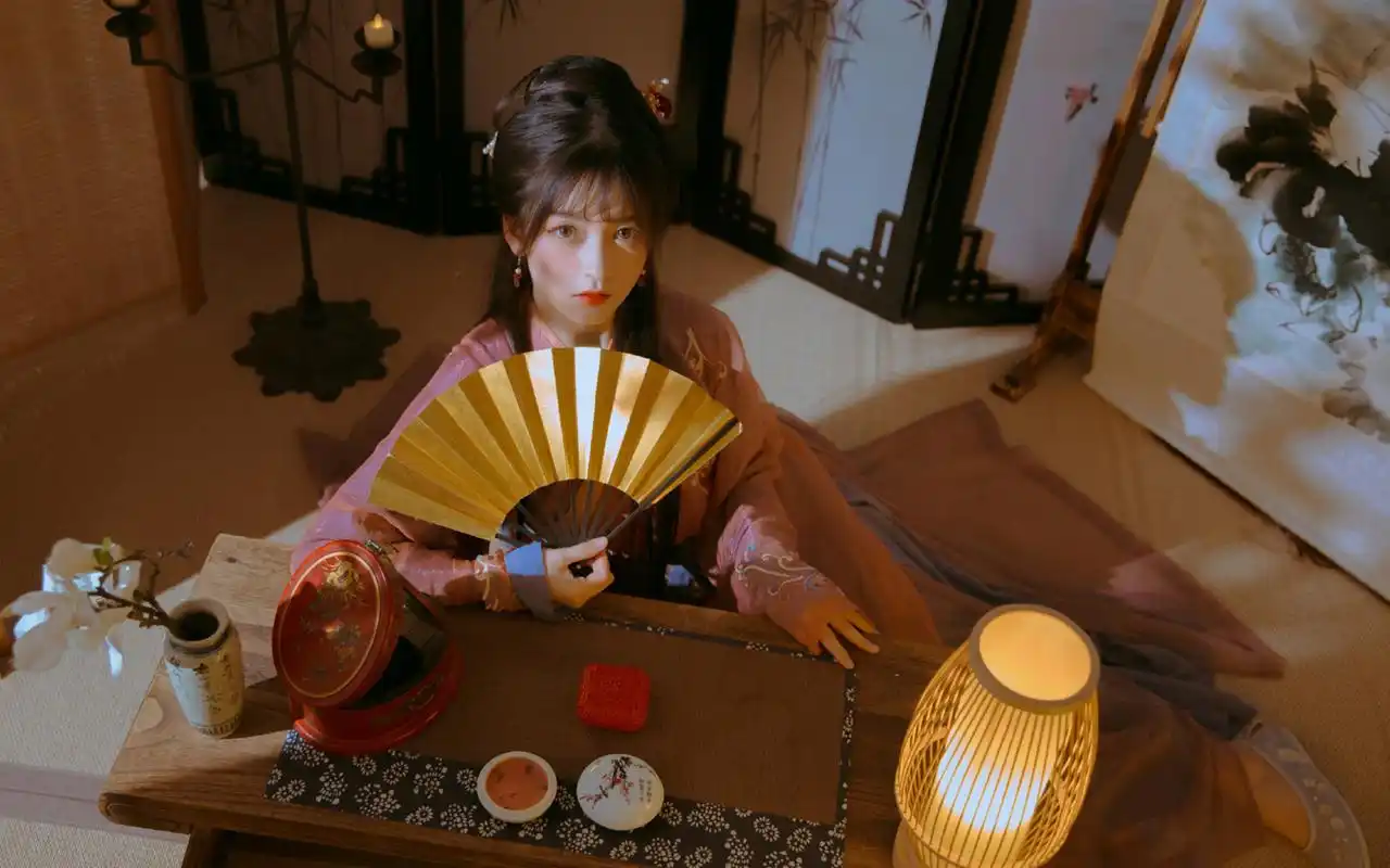 汉服美女古风唯美高清桌面壁纸