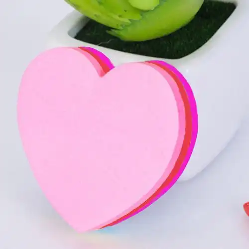 情人节爱心便利贴留言七夕节便签纸节日便利贴造型贴纸