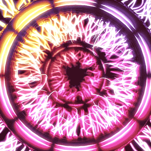 三维眼睛循环gif动图_动态图_表情包下载_soogif