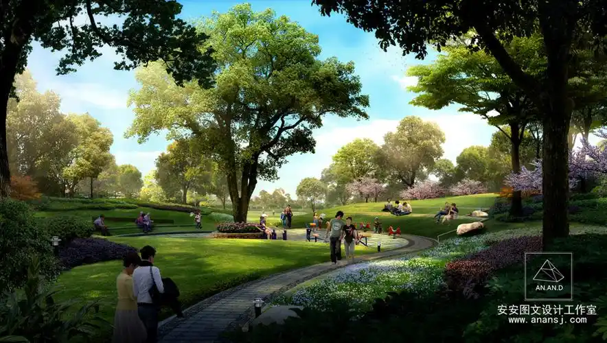小公园效果图
