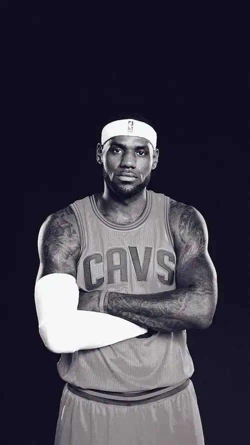 给你们看一张詹姆斯超帅的壁纸(说说你为什么喜欢詹姆斯)(7)