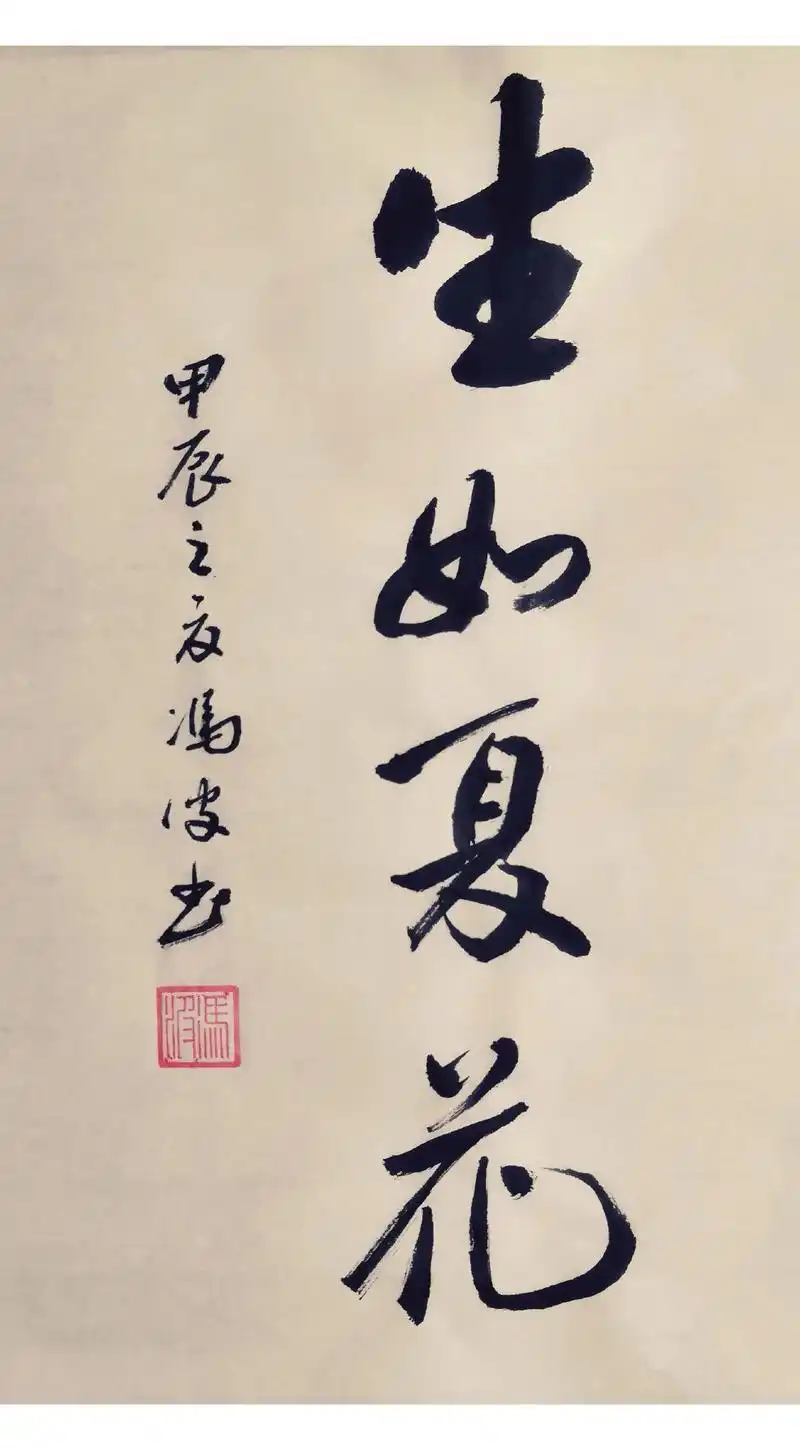 【生如夏花】 生如夏花 :1.形容生命的辉煌灿烂.