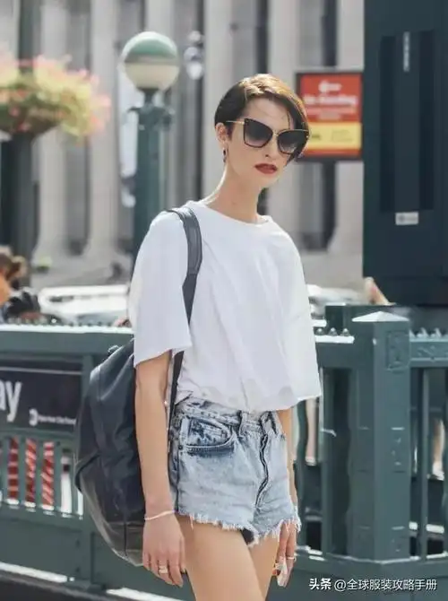 夏天的短发女人,怎么穿都好看!