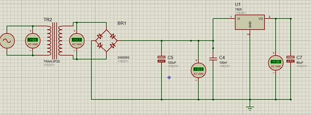 220v交流转5v直流电路的问题,输出电流存在波动 - 24小时必答区