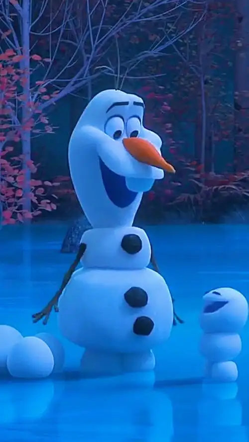 冰雪奇缘#小雪人:我在哪? 我在干嘛?