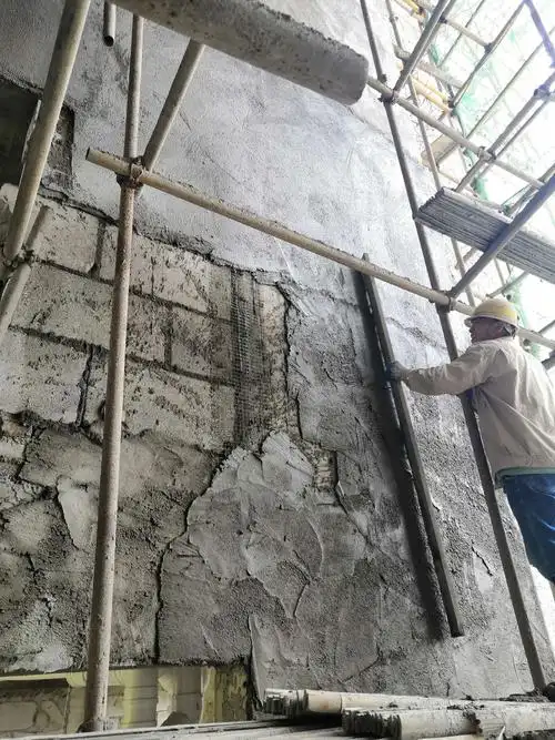 外墙底层抹灰施工