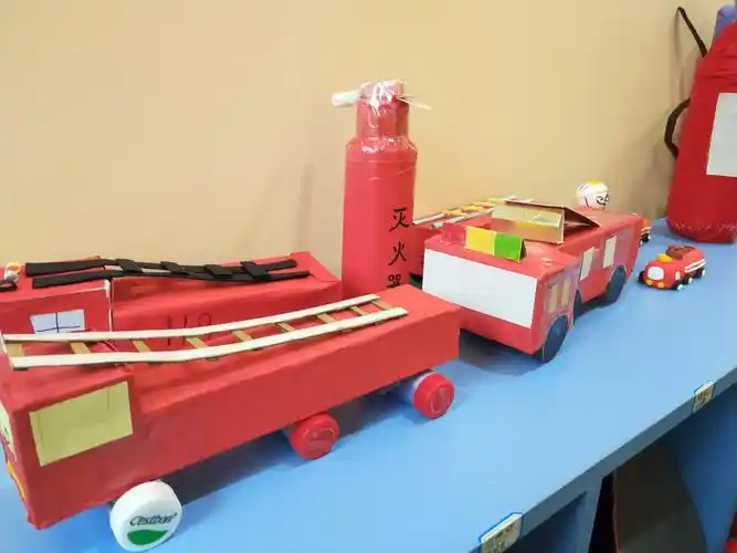 "安琪儿幼儿园"消防安全演练