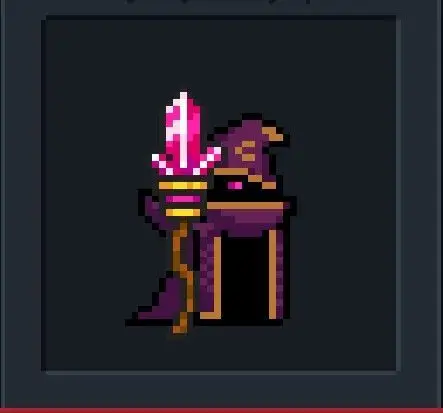 像素画:大巫师(粉嫩版) - 元气骑士创意同人 | taptap 元气骑士社区