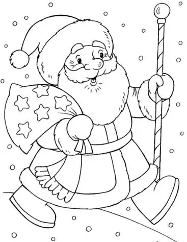 怎么画圣诞老人怎么画圣诞老人简笔画