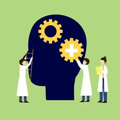 心理健康医生卡通人物关注心理健康自信心情绪精神健康png素材