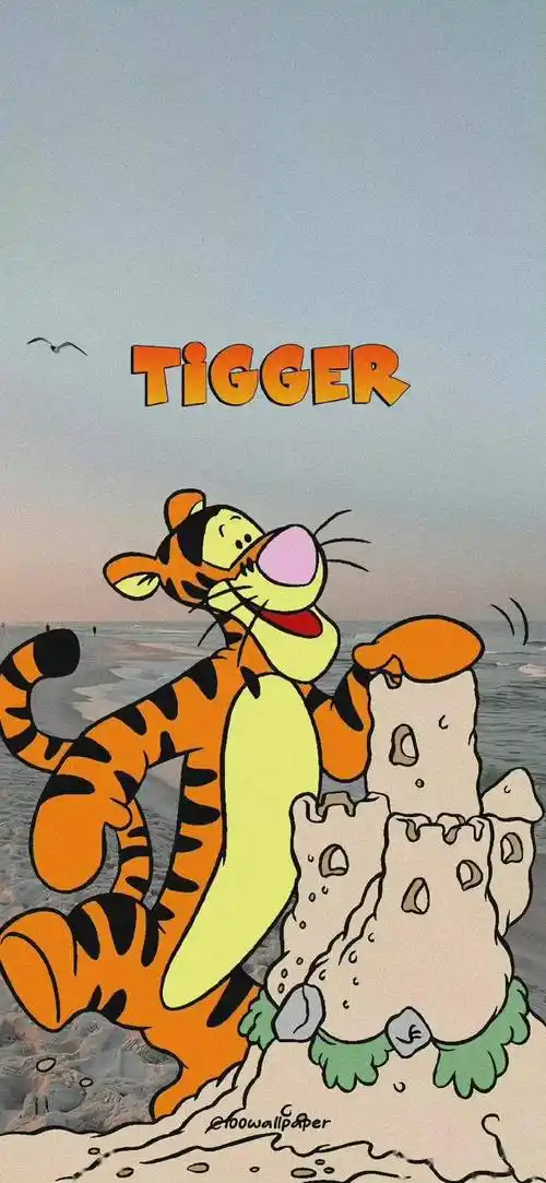 可爱跳跳虎壁纸来了