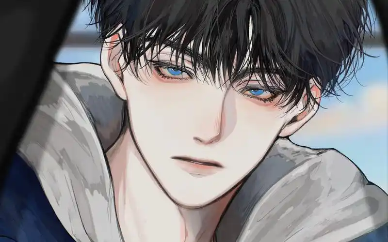 光研究怎么画帅哥了