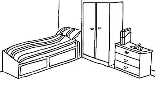 房间简笔画怎么画