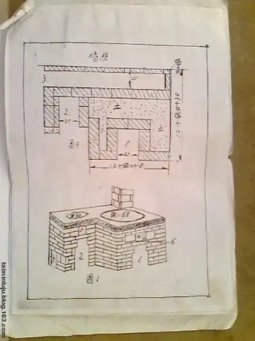 自拉风省柴灶的建造与使用