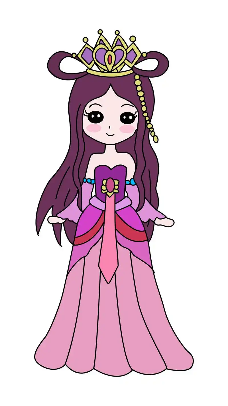 怎么画叶罗丽精灵之叶罗丽公主简笔画.#叶罗丽精灵 #叶罗丽简 - 抖音