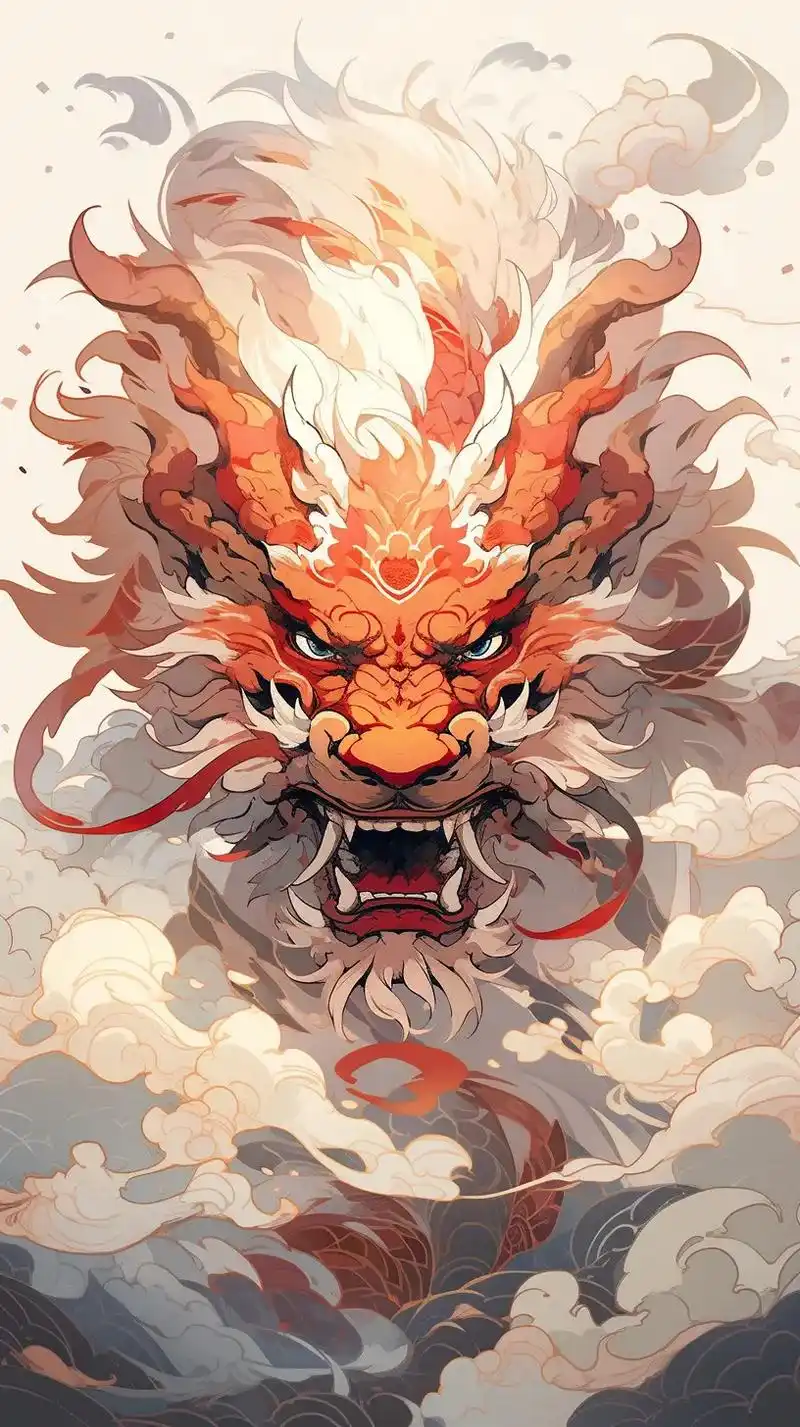 中国龙霸气侧漏,力量的图腾,做手机壁纸 - 抖音