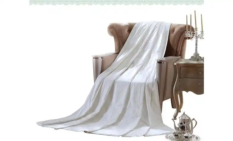 solid color summer thin polyester quilts for king size bed