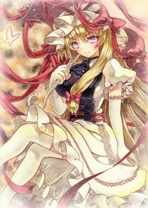 八云紫#八云紫 - 水彩画