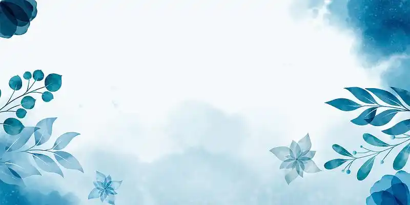 蓝色小清新背景图片