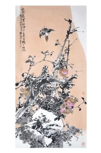 写意花鸟画导师崔树轩作品4写意花鸟画导师崔树轩作品3写意花鸟画导师