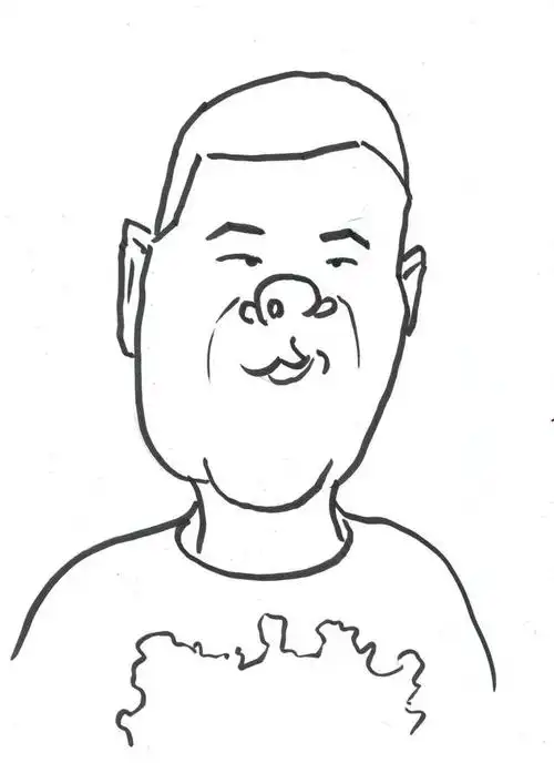 人物肖像简笔画怎么画(一分钟教会你画嫌疑人肖像画)