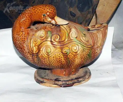 辽三彩回头鹅 拍品编号:23206780