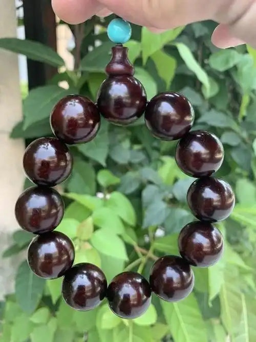 海黄紫油梨手串这才是手串中的王者