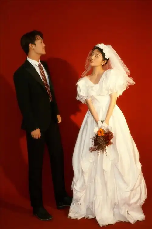 《复古港式》系列婚纱照