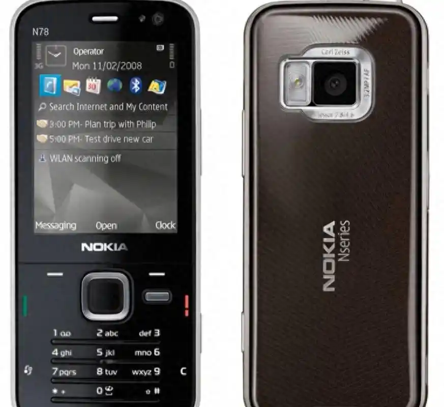 nokian78是诺基亚n系列的一款手机,于2008年发布.
