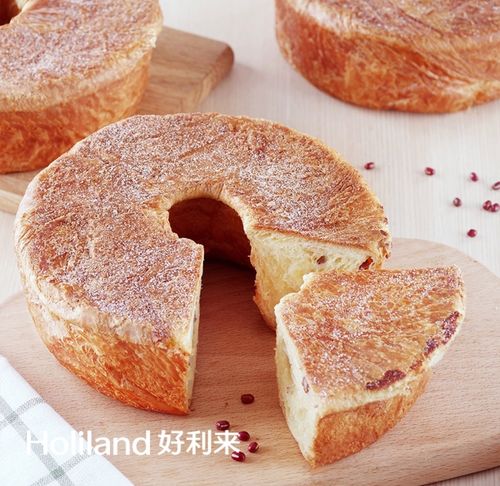 好利来 丹麦红豆面包一整个网红美食下午茶糕点点心 顺丰保鲜