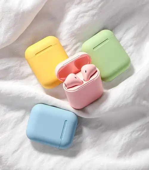 耳机i12马卡龙弹窗inpods12tws蓝牙耳机无线立体声运动单肩背包