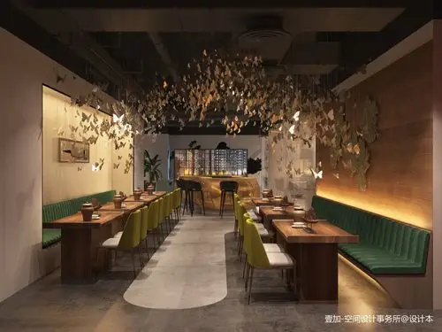 创意川菜餐厅——亭里_3468032 – 设计本装修效果图