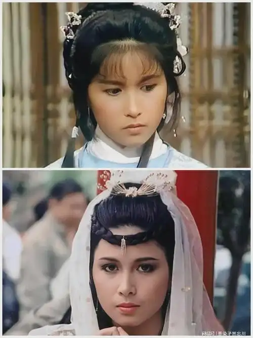 除了这两位女主,女三号小昭则由年轻的邵美琪出演.