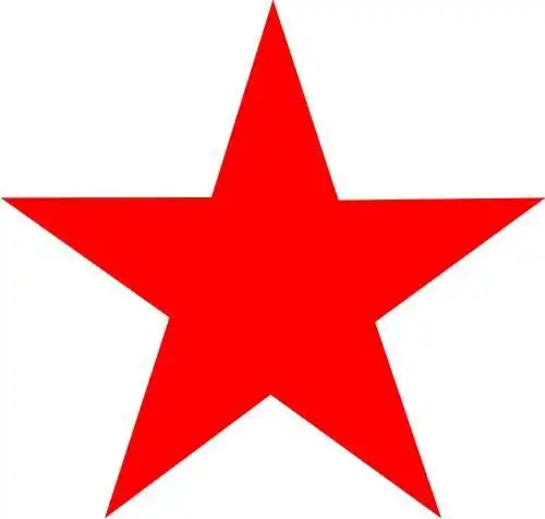 谁有红色五角星图片?